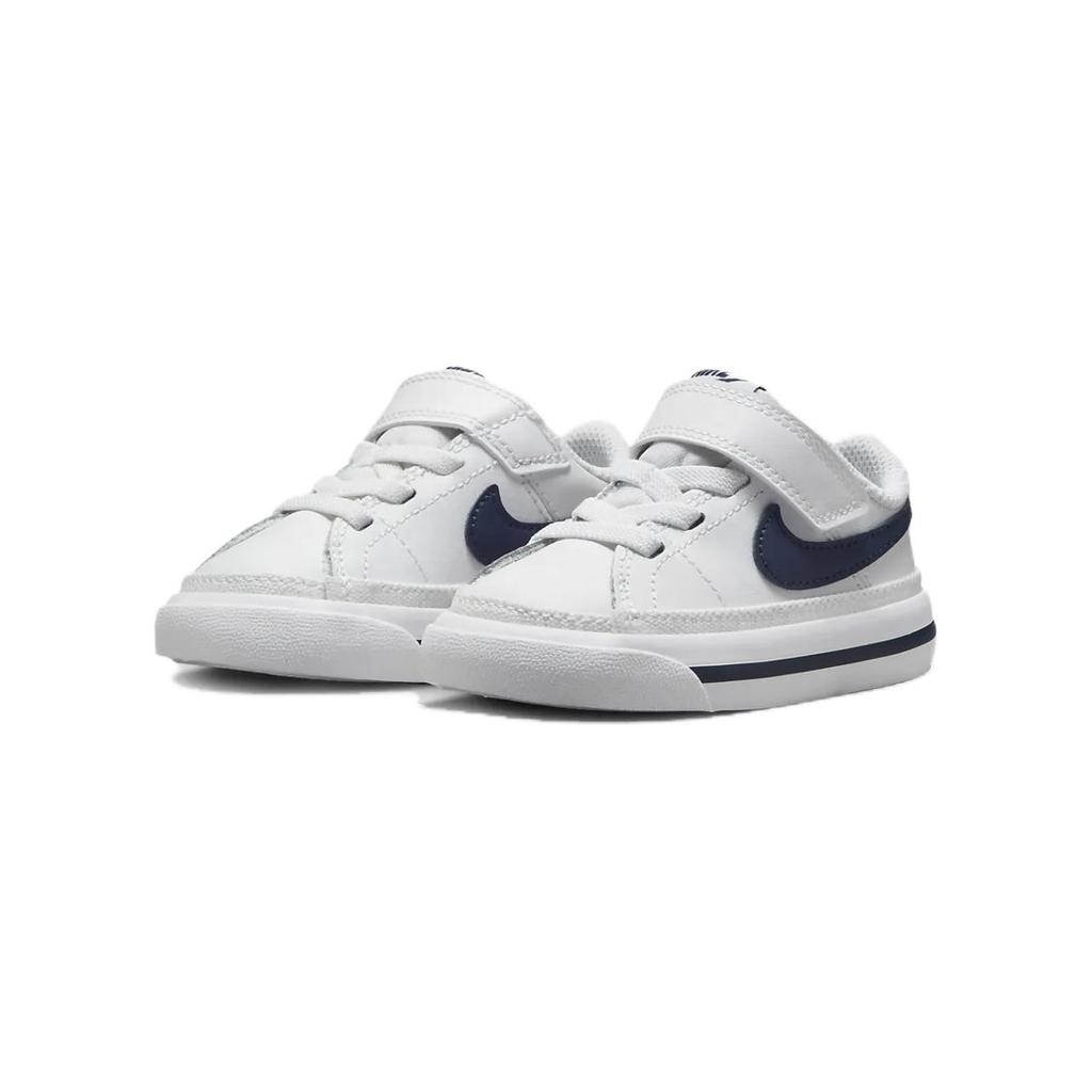 Nike Court Legacy TD White Midnight Navy Baby Sneakers DA5382-125