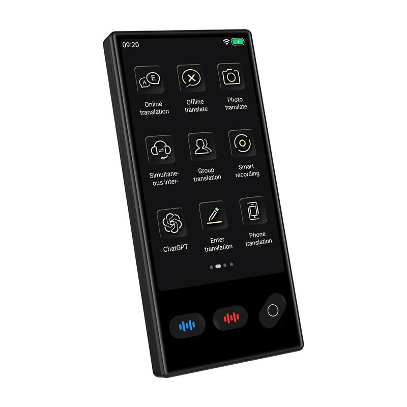 S35 Language Translator Device ChatGPT 148 Languages Smart Ai Voice Translating 18 Offline Pocket Dictionary Offline Translation