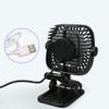 USB Small Fan Mini Strong Wind Fans Desktop Student Clip Fan USB Small Portable Mute Fan Summer Must Have Cooling Accessories