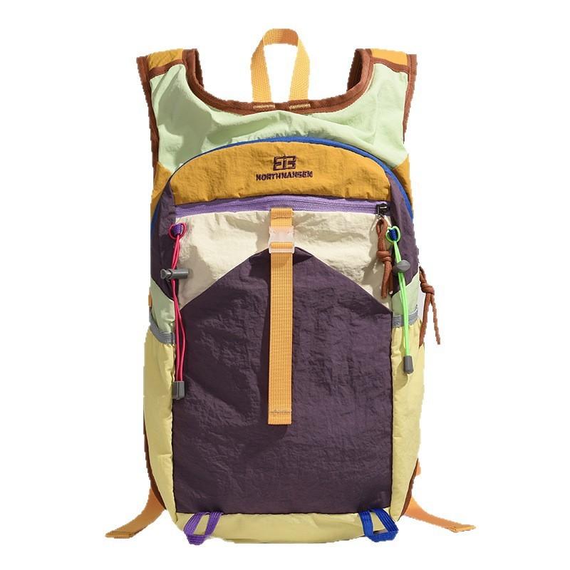 Oxford Cloth Outdoor Hiking Backpack With Lightweight Design For Casual Travel And 12in Laptop