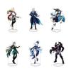 15Cm Acrylic Stand Card, Leosley, Fukalos, Navelette Game Merchandise Animation Ornament