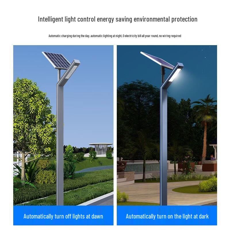 NuFeng Aluminum Alloy Garden Solar Street Light