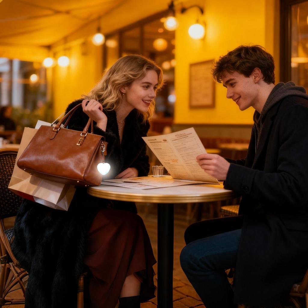 Automatyczne Dotykowe Świecące Serce Kształt Światła LED Automatyczne Czujnikowe Światło do Torebki Dotykowo Aktywowane Światło do Torebki Pomysły na Prezenty Kobiety