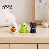 Creepy Countdown to Halloween Advent Calendar with 24 Horror Figures Mini Cute Ghost Day Toy Set Decorations Spooky Gift Box for Kids And Collectors