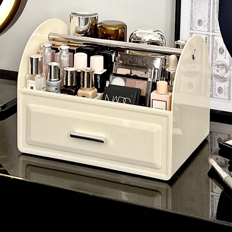 Scatola Organizer per Cosmetici Cassetto da Scrivania Scaffale a Strati Organizer per Trucco Tavolo Lussuoso Scomparto per Rossetto Profumo Scaffale portaoggetti