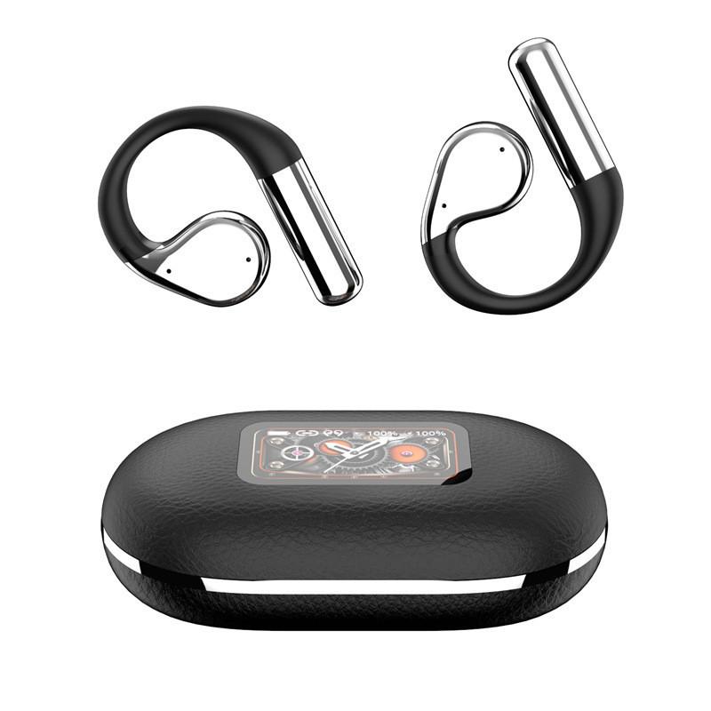 Wireless Bluetooth Sports Earbuds 2025: New Clip-on, Air & Bone Conduction, Non-In-Ear Model for Running