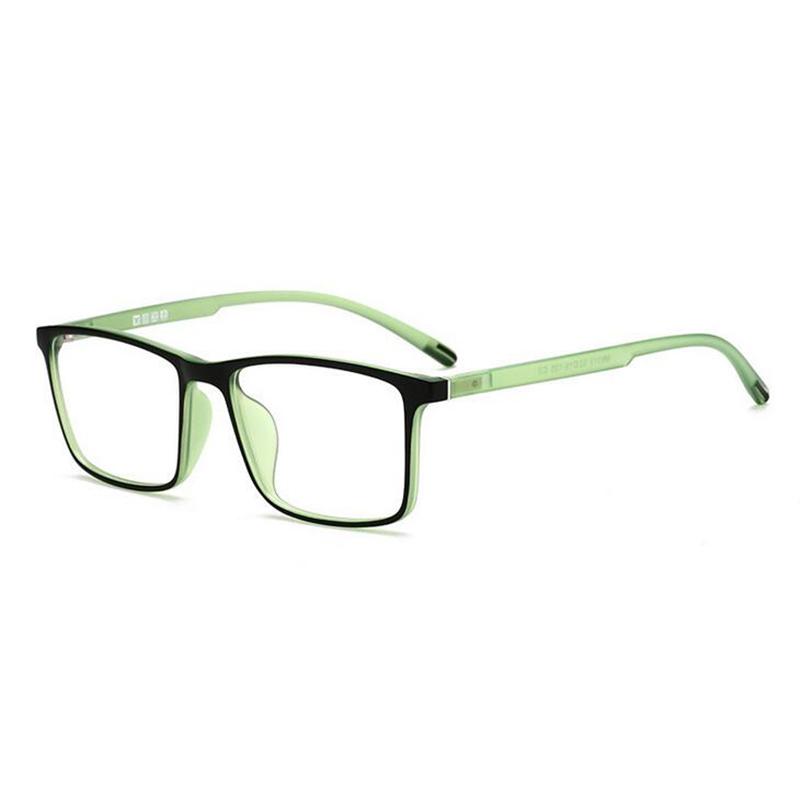 0 -0.5 -0.75 -1.0 To -6.0 Minus Degree  Square Prescription Eyeglasses Women Men Ultralight Business Computer Optical Glasse