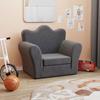 VidaXL Children's Sofa Bed, Daybed with Backrest and Armrests, Guest Bed for Toddlers Bedroom Living Room, 357054
