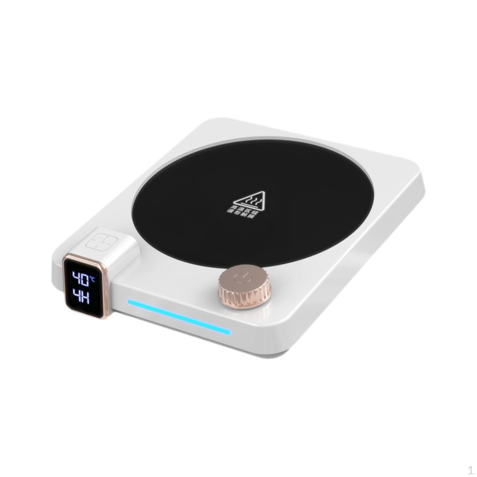 

Підігрівач чашок для напоїв Електрична тарілка Кавовий килимок Портативний для офісу білий