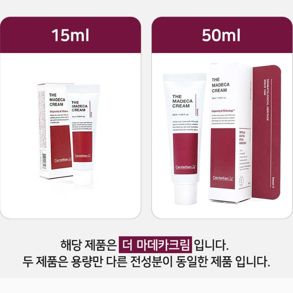 [Centellian24] Die Madeca Creme (Staffel 6) Premium Anti-Aging Komplettlösung 15ml / 50ml, Beliebte Koreanische Kosmetik