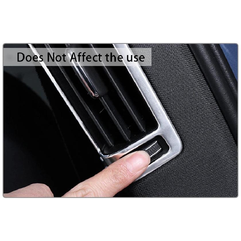 Car Rear B Pillar Air Vent Outlet Panel Cover Decorative Trim For Volvo XC60 XC90 S90 V90 2018-2020 2021 2022 2023 2024 2025