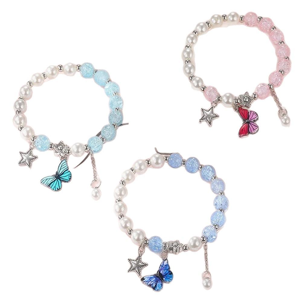 Kinder Perlen Schmetterlingsarmband - Studentisch, Kulturell & Kreativer Schmuck
