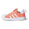 adidas Originals Superstar 360 Comfortable Durable Low-Top Kids Skate Shoes Kids Sneakers Orange GY9142