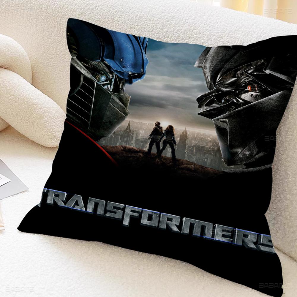T-transfor-mers Cushion Cover Pillow Cover Decor Pillowcase Printed Cushion Case For Couch