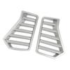 Silvery Front Bumper Side Headlight Grille Air Vent Trim Cover for Toyota Tacoma