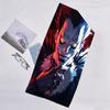 1pc D-Death Note1 Beach Towel, Beach and Seaside Swimming Pool Equipment, Fashion Pattern, Rectangular, Travel Essentials