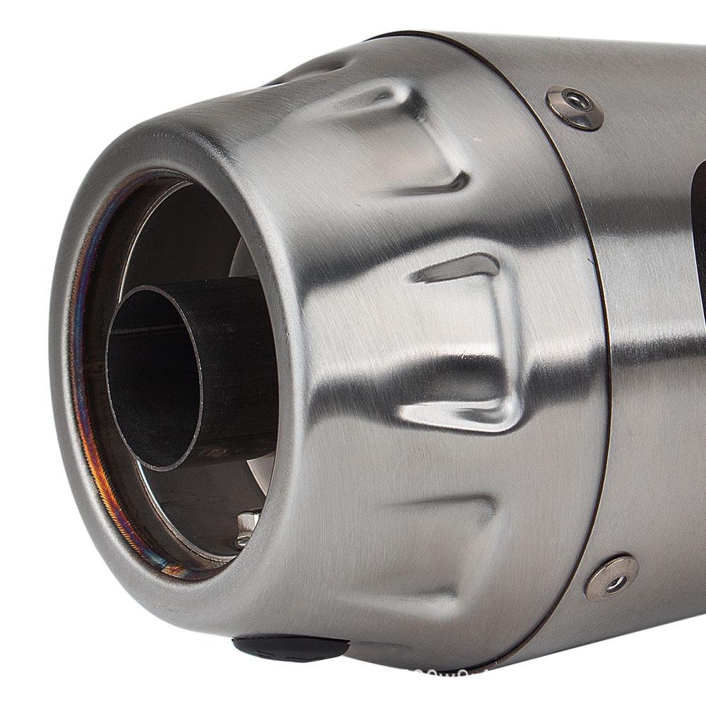 ARROW R6 Stainless Steel Motorcycle Exhaust Mid-Pipe with Baseball Tailpipe (2006-2025).