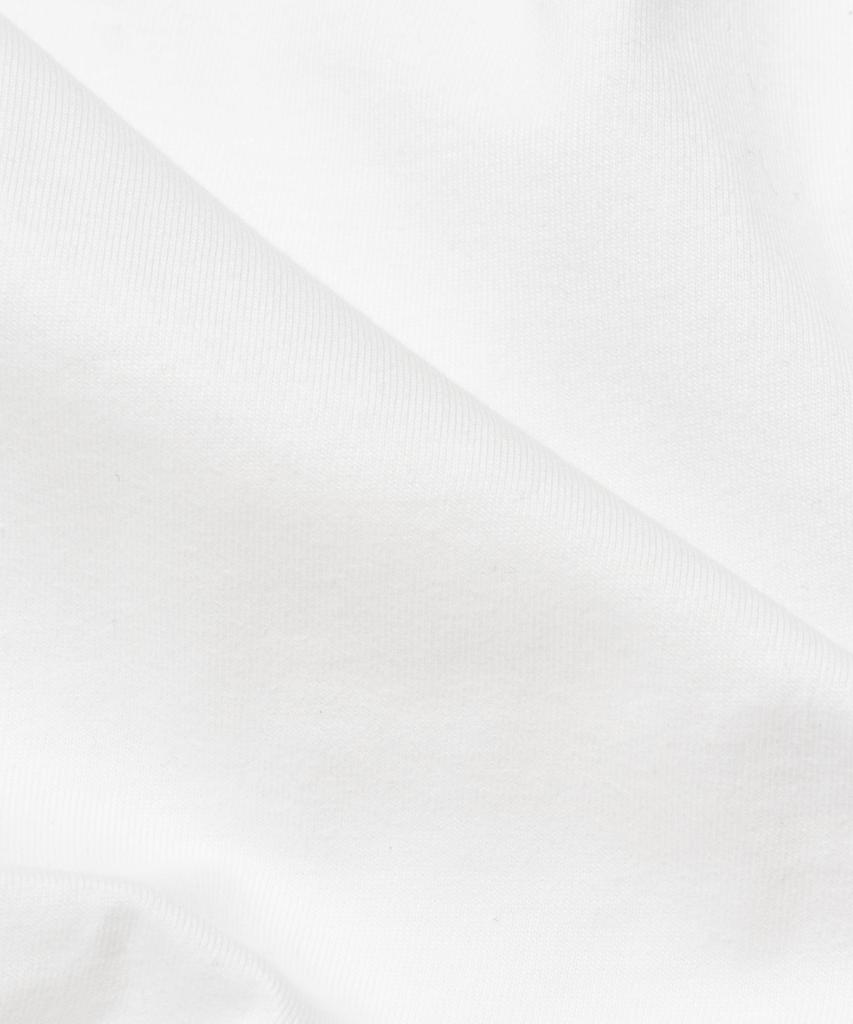 Wogseuaenko Layered Washed Short Sleeve T-Shirt (White)