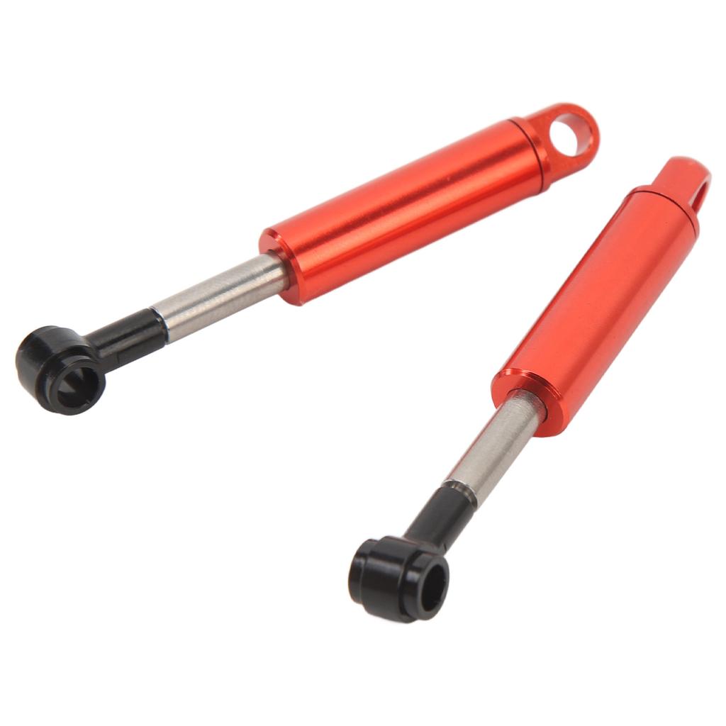 2Pcs Aluminum Alloy RC Shock Absorber Oil Damper Suspension Shock Absorber for Tamiya 1 14 Trailer Truck
