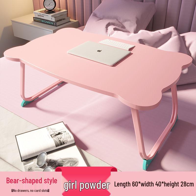 Compact Foldable Bedside Laptop Desk for Dorms and Rentals