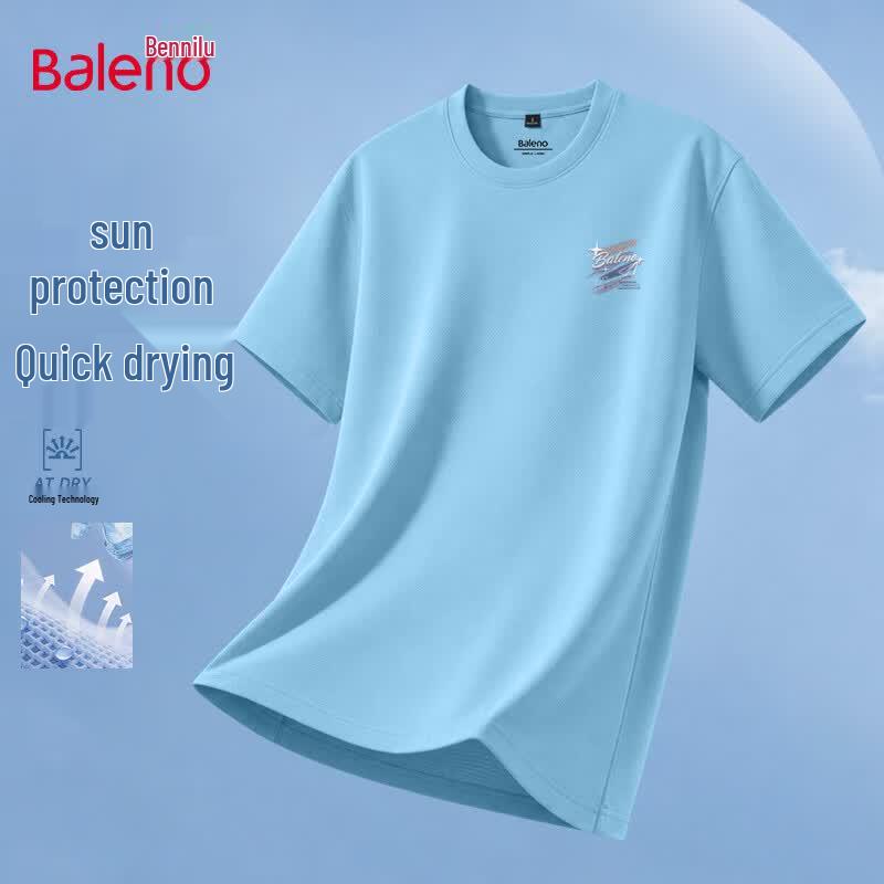 Baleno Men s JPB Blue Star Script Cool-Touch Short Sleeve T-Shirt 2XL