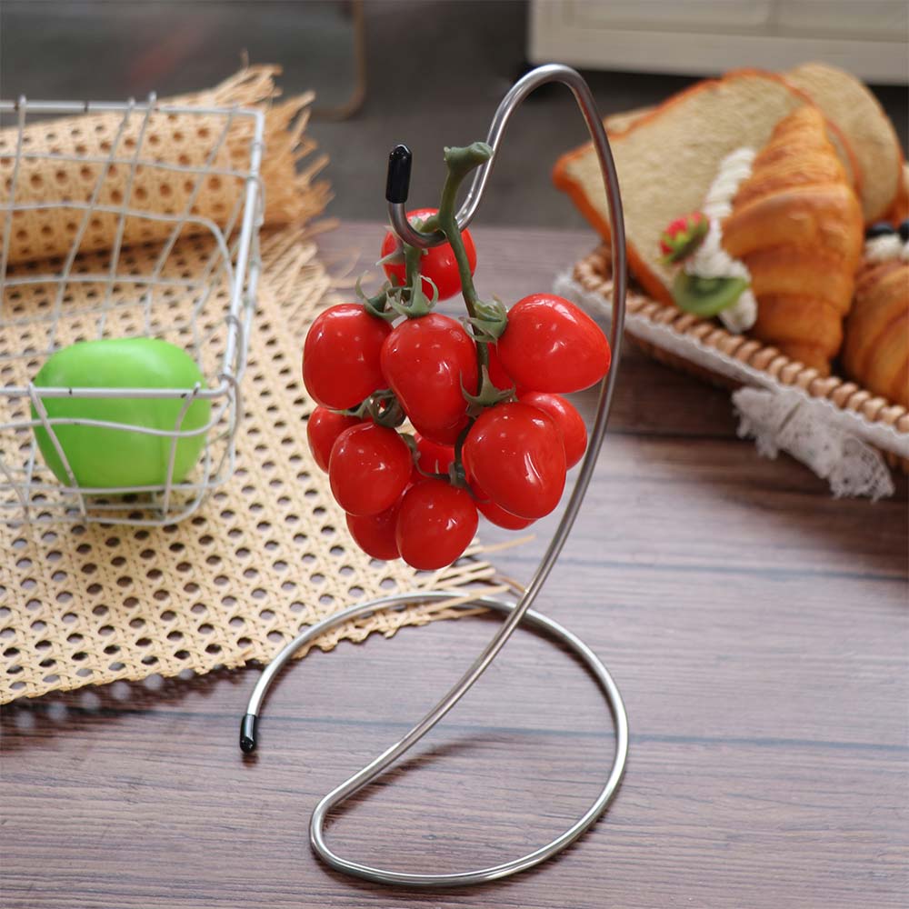 Creative Metal Banana Rack Keep Bananas Fresh Fruit Display Hanger for Fruit,Mugs,Keychains