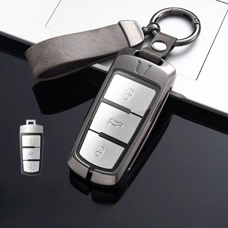 Husă Metalică Zinc pentru Cheie Auto pentru Volkswagen VW CC Passat B6 B7 Passat 3C CC Maogotan R36 B5 B7L Protector Accesorii Auto