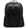 Fashion Versatile Zipper Closure Fabric Backpack Unisex Backpacks Black HJ8231-010