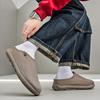 Men’s Summer Sandals Slipper Clogs Backless Mules Khaki Casual Shoes for Students Over Sized