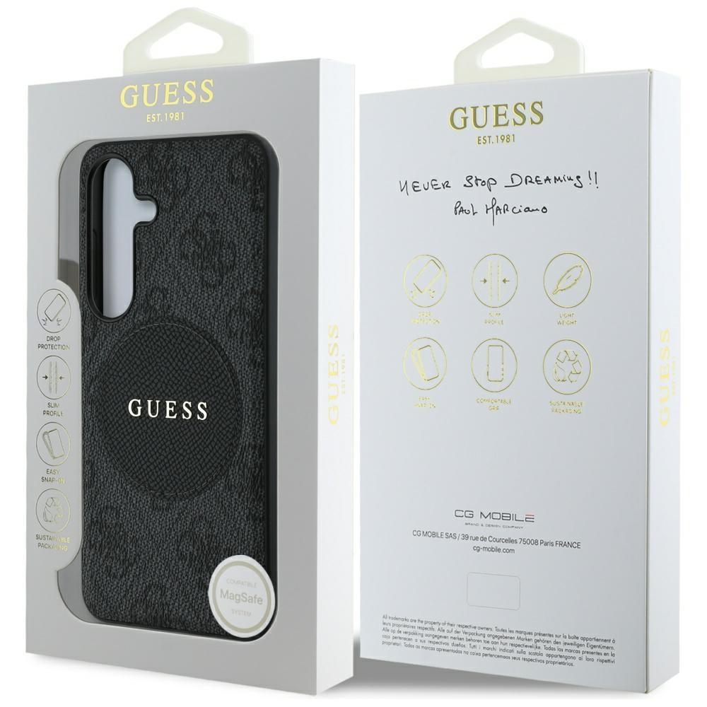 Etui Do Samsung Galaxy S25 Plus Guess MagSafe Czarne