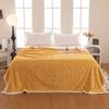 Thickened Jacquard Velvet Coral Fleece Flannel Blanket