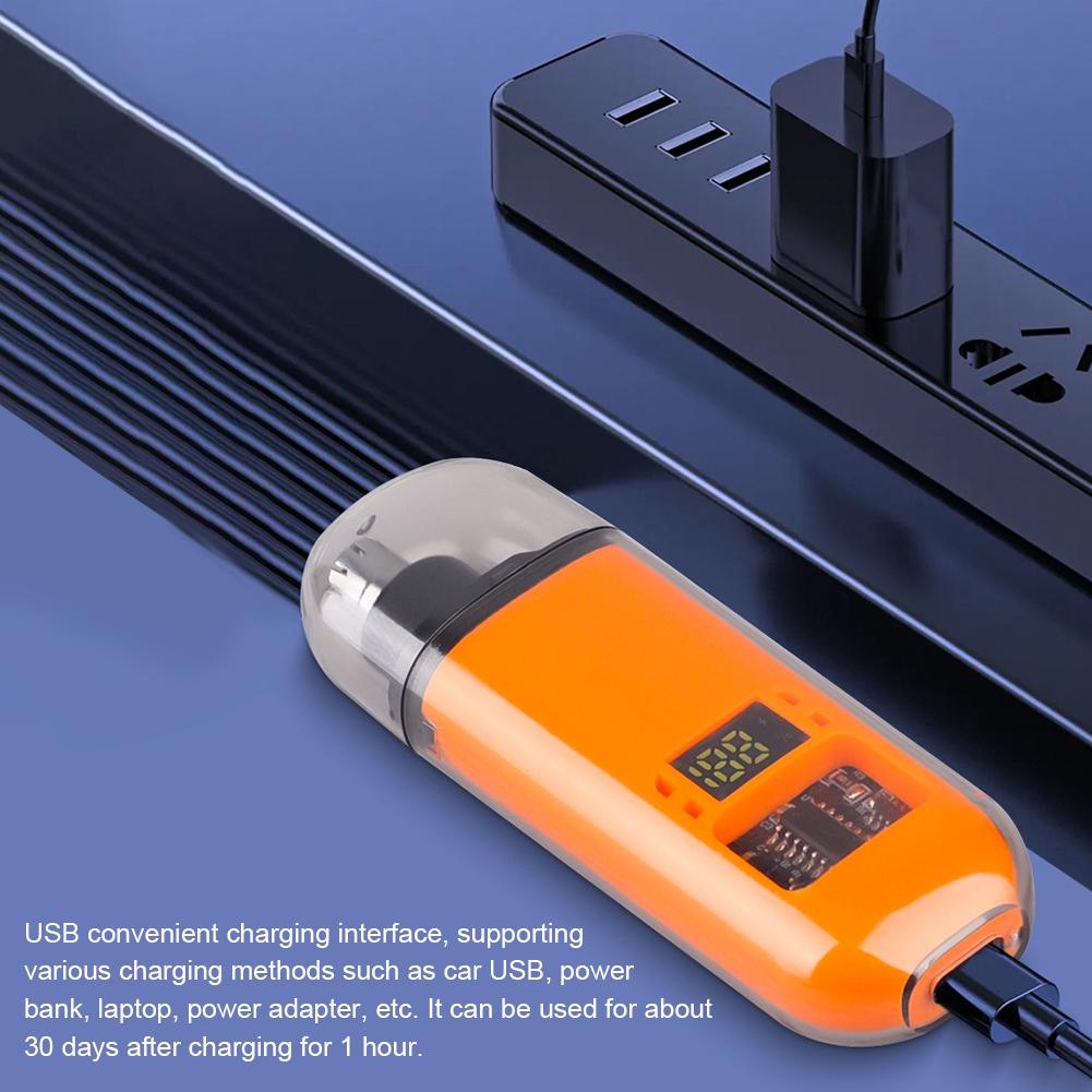 Men Electric Nose Hair Trimmer Portable Mini Nose Hair Trimmer Clipper USB Rechargeable Professional Painless Nose Hair Cutter