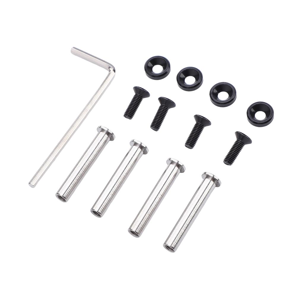 Computer Case Fan Screws Color Anodizing CPU Fan Screws Stainless Steel PC Cooling Fan Mount Screws Kit with Washers