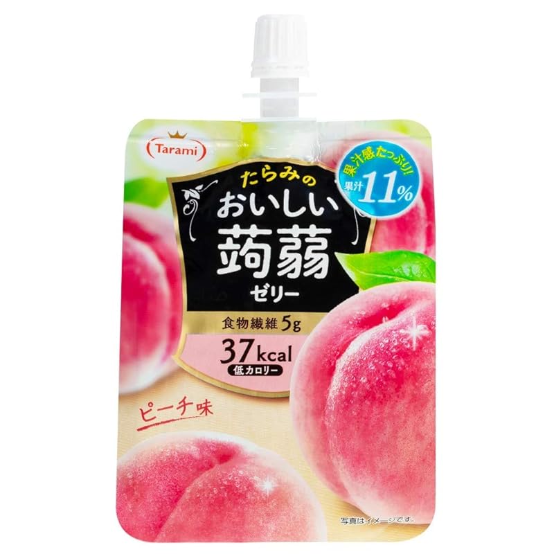 

Tarami Delicious konjac jelly Peach flavor 150g x 6 pieces