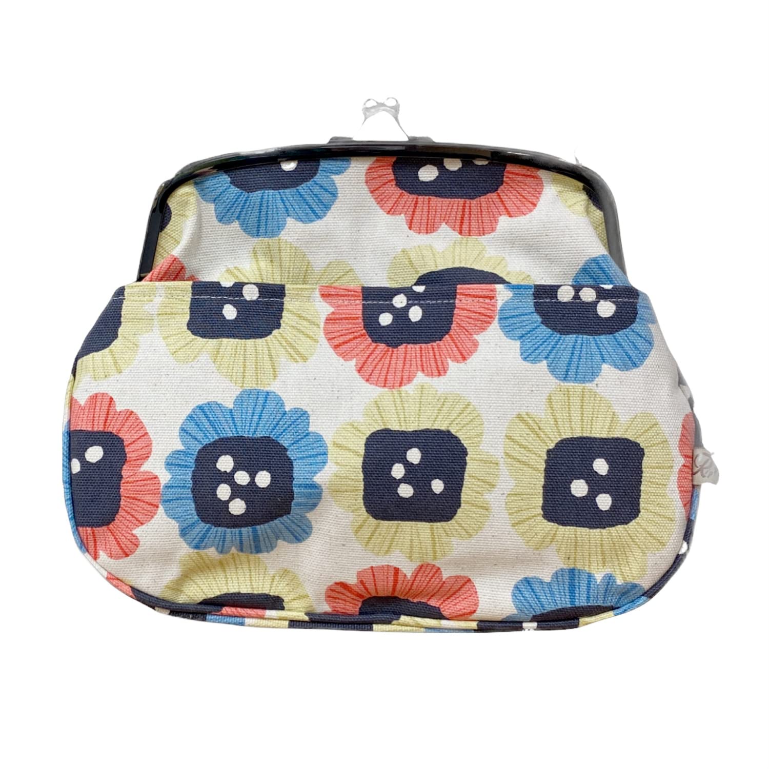 

Onishi Ken Seihan 2-Way Clasp Shoulder Bag, Big Flower Design, Beige, Size: Approx. W27 D10.5 H20, GA39-A011