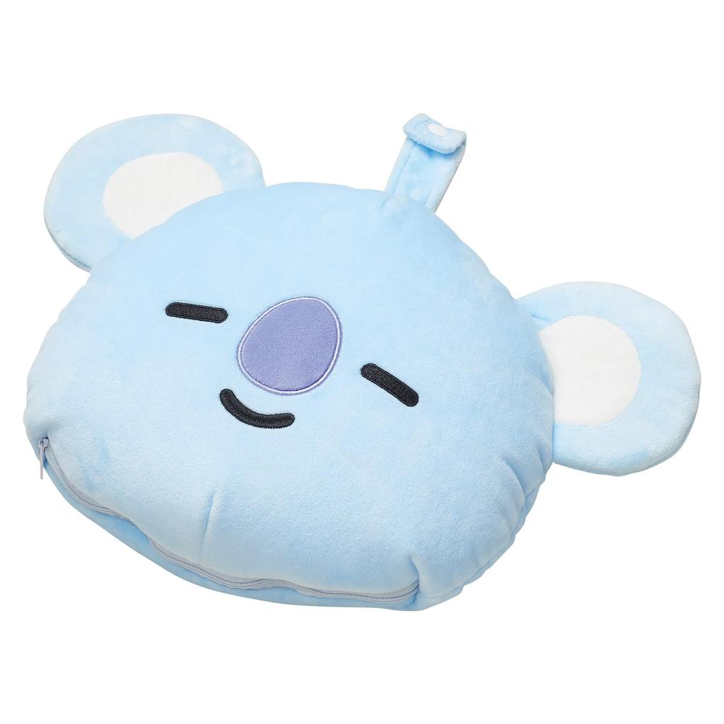 Marushin Hooded Neck BT21 Neck When used as a bead H30 x When used as a neck H30 x Pillow, Pillow_KOYA Merchandise, 5785011800. cushion Approx.