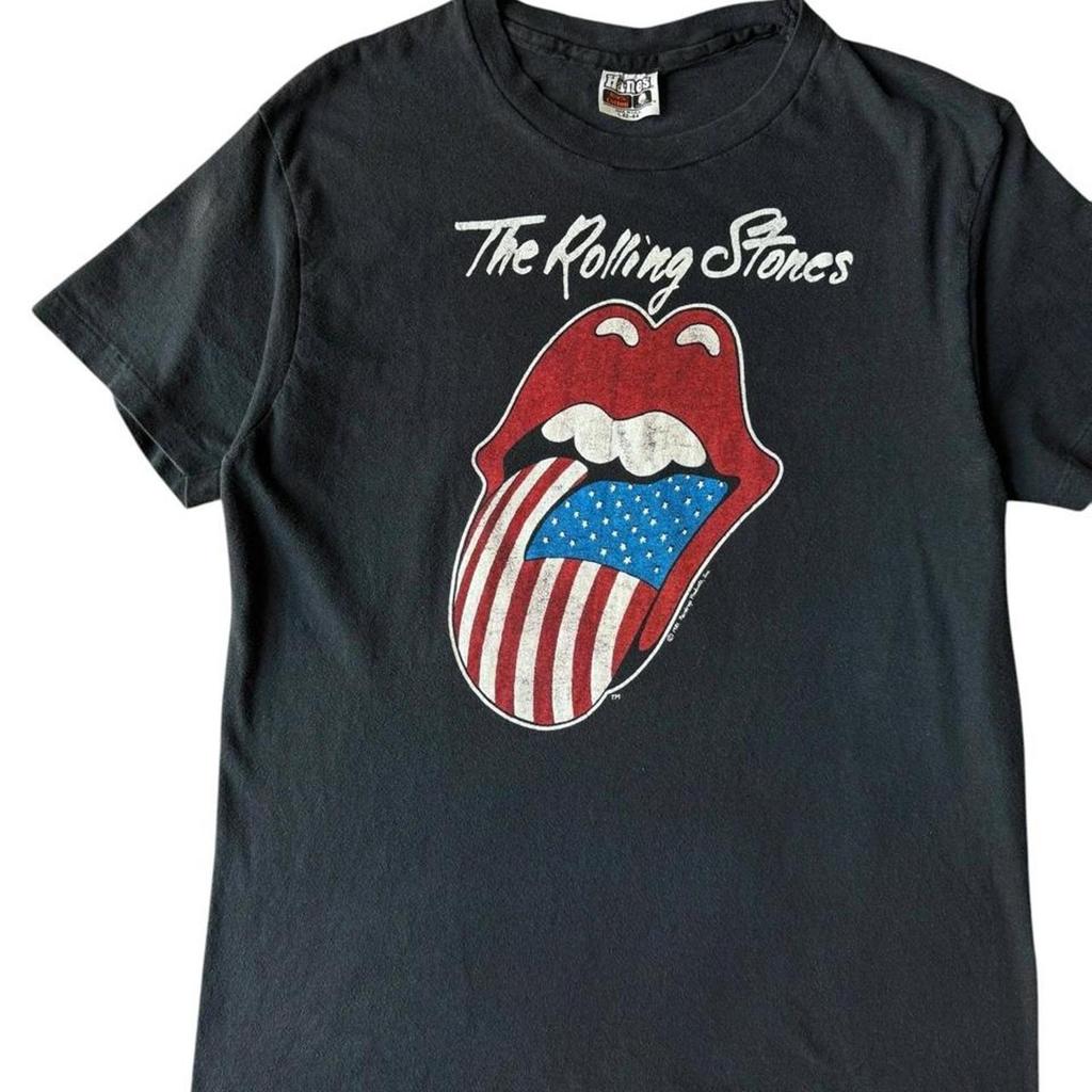 1981 The Rolling Stones North American Tour Concert Rock N Roll Music T Shirt