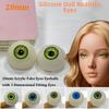 1pair 10 Styles Silicone Doll Simulation Eyeballs Safety Animal Toys Accessories  For BJD Doll