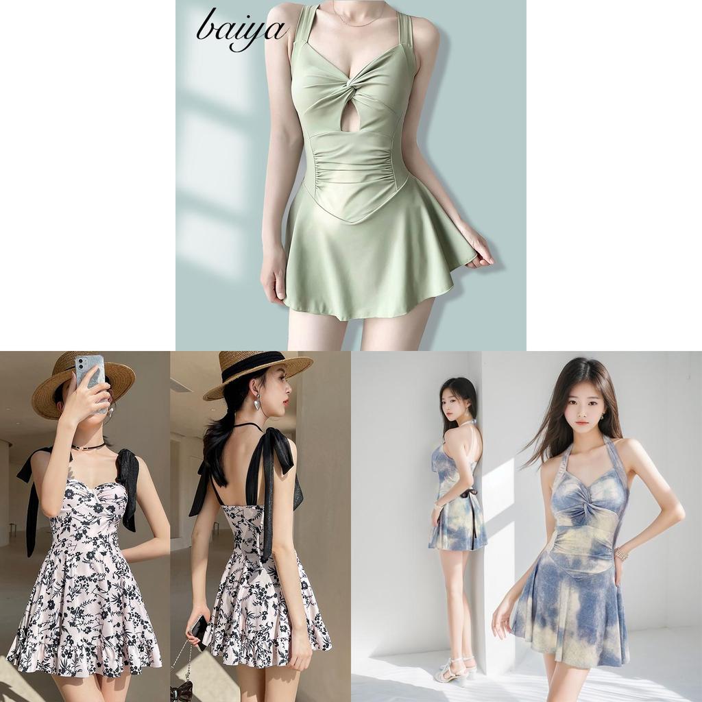 Womens Onepiece Swimsuit With Polyester Fabric For Slimming Coverage