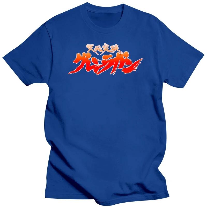 Japanese Anime Tengen Toppa Gurren Lagann T-shirt Men Woman Cotton Cozy Short Sleeve T-shirts Streetwear Oversized Tee Shirt Top