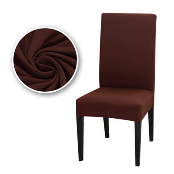 Slipcover Removable Anti-dirty Seat Chair Cover Spandex Kitchen Cover for Banquet Wedding Dinner Restaurant
