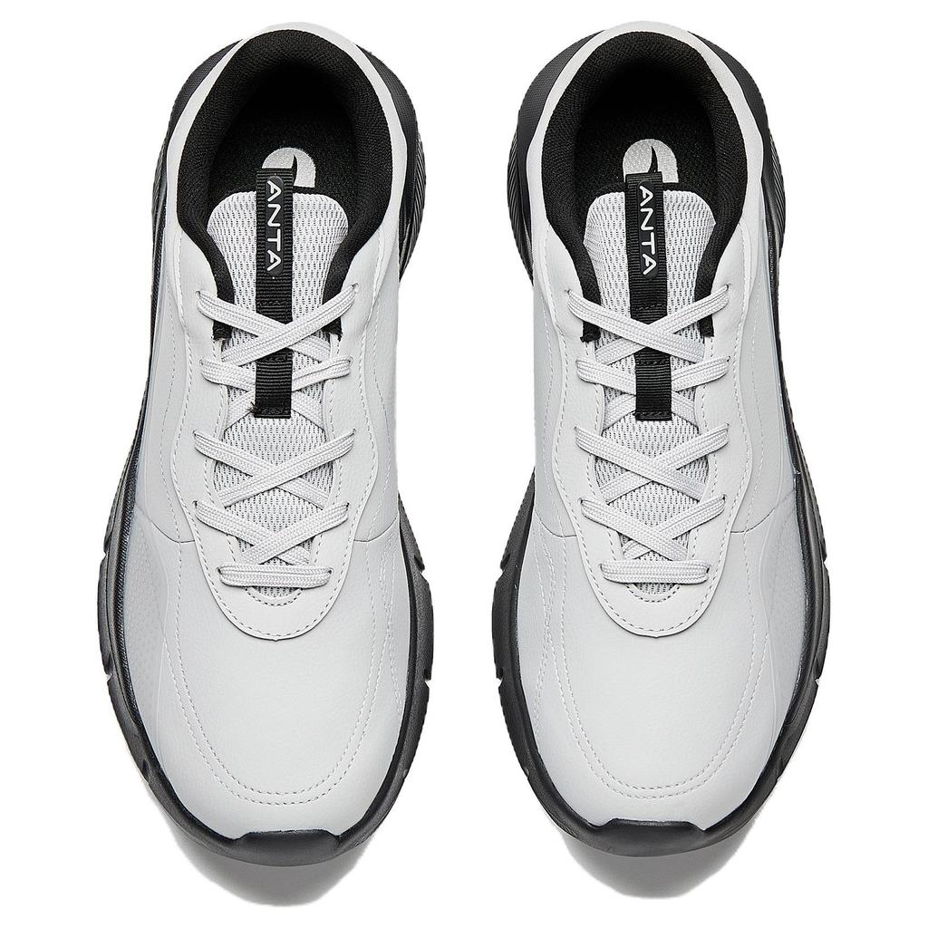 Anta Ling Arc Urban Commuting Shock Absorbing Waterproof Low Top Training Shoes Men sneaker Chip-Gray 112437710S-8