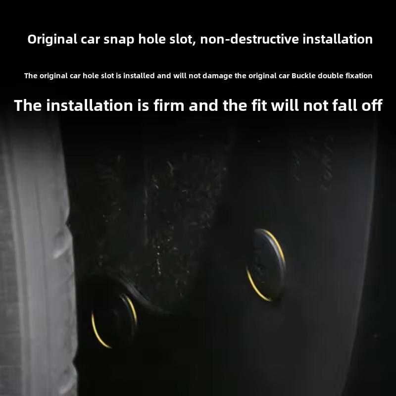 For Mazda 3 2011-2015 2012 Automotive Tire Mudguard Waterproof Prevent Mud Splashing Car Mud Flaps Fender Trim 4pcs Accessories