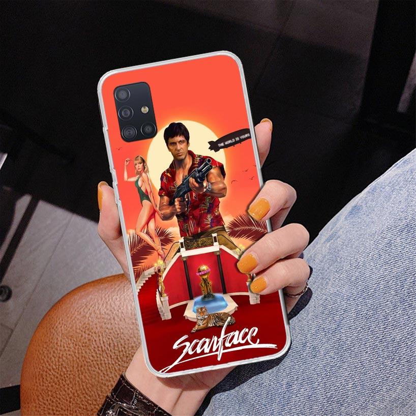 

Scarface 1983 Film Al Pacino Movie Phone Case For Samsung Galaxy A52 A32 A22 A12 A51 A31 A50S A30S A20S A10S Note 20 Ultra 10 Pl Samsung S10