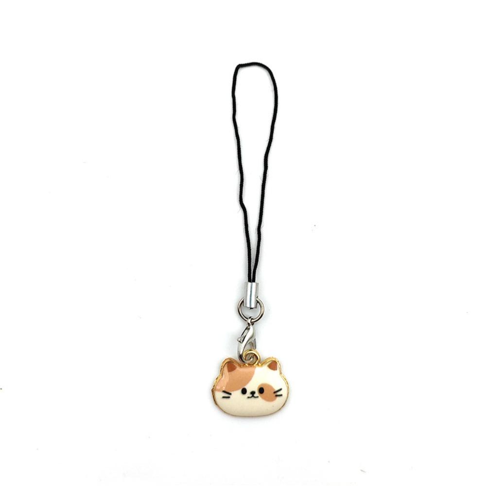 Little Cat Cat Phone Lanyard Charm Animal Phone Pendent Cat Phone Strap  Bag Pendant