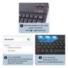 Spanish/English Bluetooth Keyboard 10 Inch for iPad Air 4 5 Pro Wireless Rechargeable Keyboard for Phone Tablet Laptop Universal