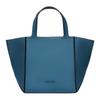 Mk Jordi Logo Open Tote Bag Women Tote Bags Canvas-Blue 30F4T9JT6L-538