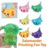 Lustiger Quetsch Salamander Squishy Spielzeug Langsam-Rückprall Dehnbar Axolotl Quetschspielzeug Fidget