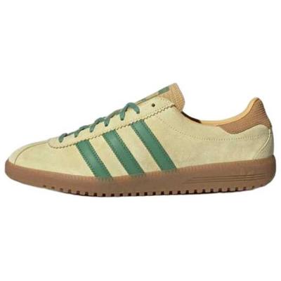 Originals Bermuda Antideslizantes Resistentes al Desgaste Zapatillas de Skate de Caña Baja Unisex Amarillo Verde Marrón Zapatillas JR7156