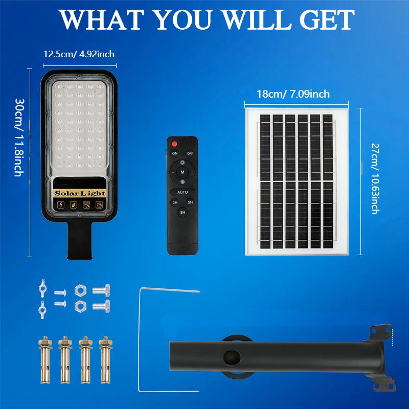 

Солнечный уличный светильник, супер яркий, высокоэффективный, водонепроницаемый, регулируемый, наружный, охранный, настенный светильник на солнечных батареях